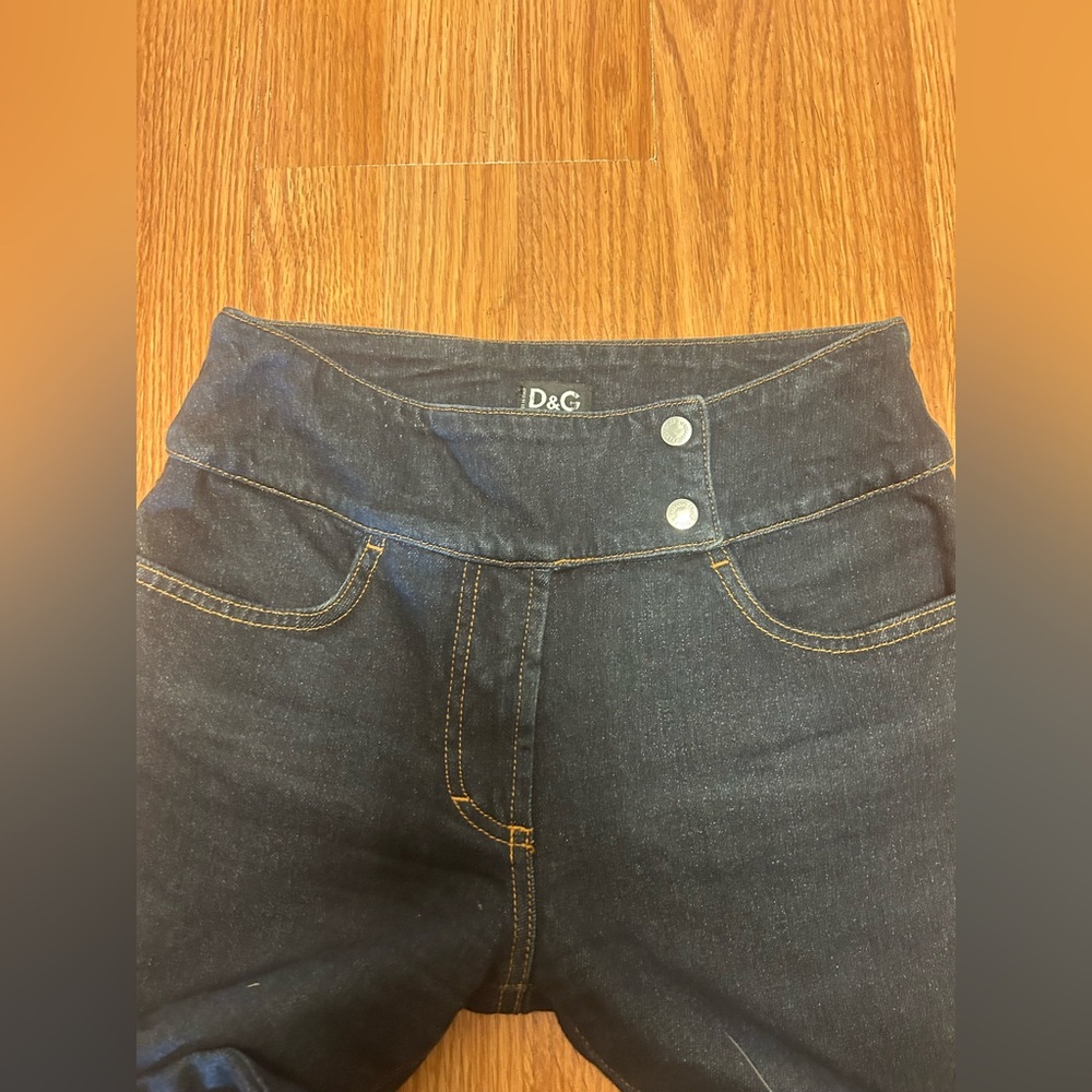 Dolce & Gabbana slight flare denim pants - Picture 3 of 5